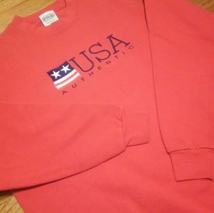 🇺🇸 Vintage USA 🌎 Authentic Sweater B Wear 90s Vtg shirt Sweatshirt 💎 America